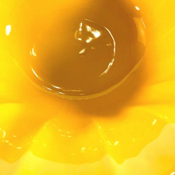 CASAFINA Casastone Autumn Waves‎ Large Stoneware Serving Bowl Mustard Yellow 11" - Picture 7 of 10